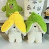 Wholesale of cute banana dog plush pendants, cartoon dolls, keychains, bags, pendants, children's and couple gifts Application Scenario